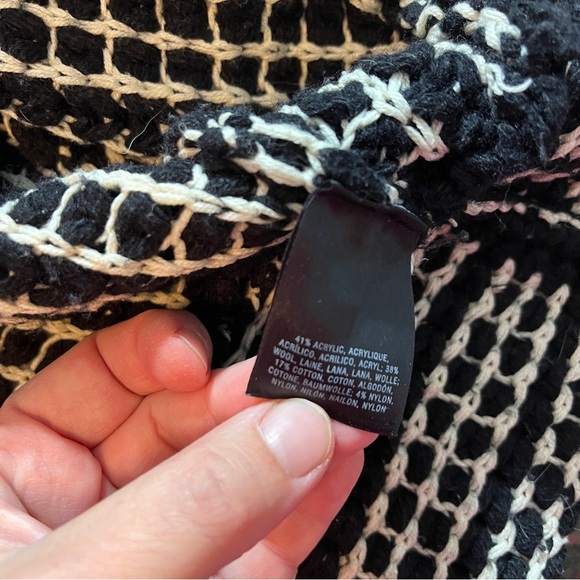 Anthropologie Moth Cocoon Cardigan S Boho Wool Blend Knit Whimsigoth Wednesday - Picture 8 of 10